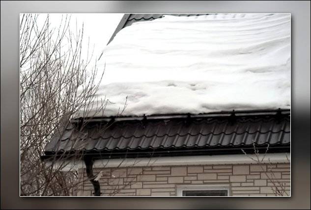 трубчатые снегозадержатели