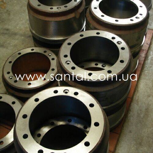 Барабан тормозной КрАЗ задний, запчасти КрАЗ