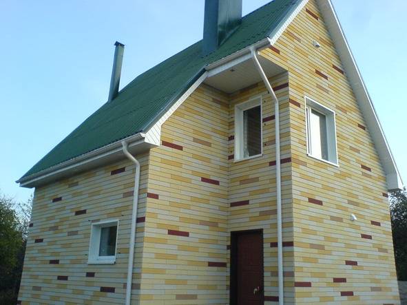 Дачный домик. Утепление Вентилируемым фасадом SCANROC