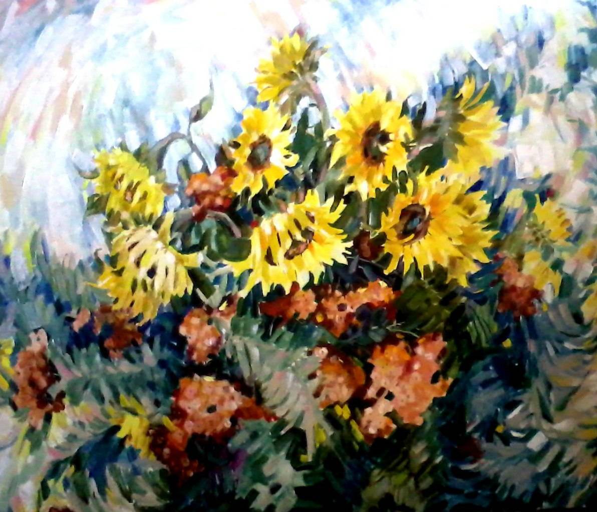 Славна Україна п.о. 110Х100 см 2012 р.