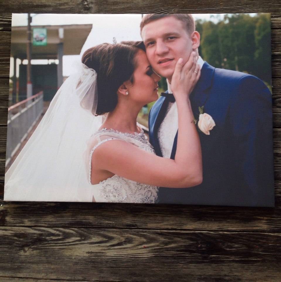 Печать фото на холсте