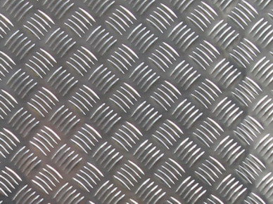 Алюминиевый лист рифленый квинтет 2,5мм ГОСТ 1050 АН24 марка АД0
