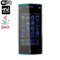 Мобільний телефон WG6 (X6) Quad Band Phone with Dual Camera &amp; WIFI JAVA TV White